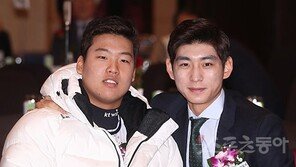 “나란히 태극마크!” 1살 터울 신인왕 이정후·강백호의 유쾌한 수다