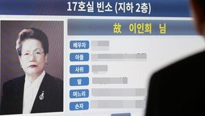 故 이인희 한솔그룹 고문 발인식…이명희·홍라희 등 참석