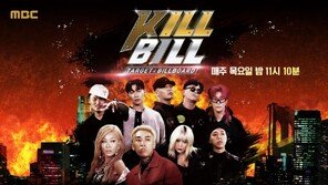 ‘19세 이상 시청가’ 힙합 예능 ‘킬빌’ …시청률은 ‘쪽박’, 화제성은 ‘대박’?