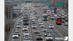 귀성길 곳곳 병목 정체 시작…서울→부산 5시간20분