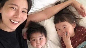 ‘이혼 발표’ 김나영, 두 아들과 밝은 미소 ‘응원 봇물’