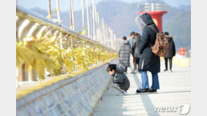“잊을 수 없죠”…‘세상에서 가장 슬픈 항구’ 팽목항 찾은 시민들