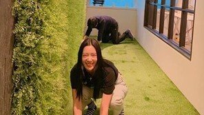 ‘새댁’ 클라라, 럭셔리 신혼집 자랑…“집에 정원 만들었어요”