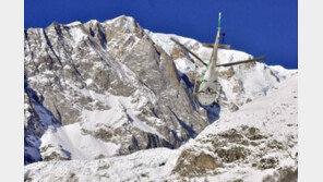 알프스산맥 잇따른 눈사태로 최소 10명 사망