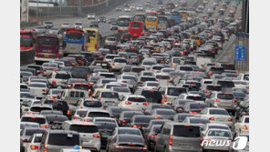 귀경길 정체 아침부터 시작…다음날까지 지속 전망