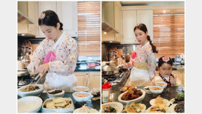 기은세, 여배우의 명절…한복 입고 ‘빛나는 미모’