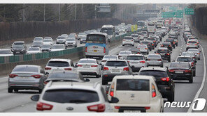 귀경길 정체 저녁부터 풀리기 시작…”자정 이후 원활”