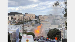 샌프란시스코 가스관 폭발로 빌딩화재…주변에 대피령