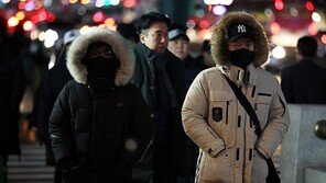 서울 39일 만에 한파주의보…내일 아침 -10℃ ·낮 최고 -1℃ ‘덜덜’