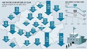 고3 감소 ‘교육특구’ 5곳에 집중…서울 전체 절반 육박