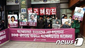 ‘美대사관앞 기습시위’ 코리아연대 공동대표 벌금형 확정