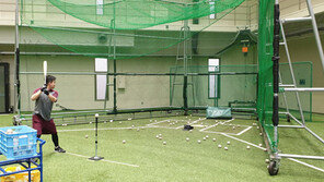 특급 도우미와 개인훈련 삼매경, FA 김민성에게 쉼표란 없다