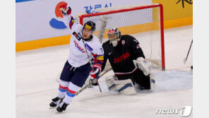 한국 男 아이스하키, 숙적 일본 제압…강릉하키센터 첫 승