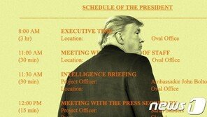 트럼프, 北문제까지 거론하며 “나 일 많이 한다!”