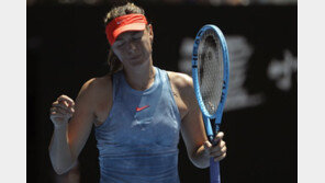 사라포바, 어깨 부상…BNP 파리바 오픈 참가 포기