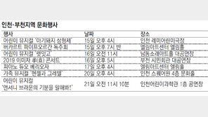 [인천판/문화가]어린이 뮤지컬 ‘아기돼지 삼형제’ 外
