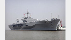 美 7함대 지휘함 블루릿지함, 오늘 부산 입항 왜?