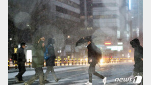 서울·수도권 출근길 눈 펑펑…1㎝ 이상은 올겨울 두번째