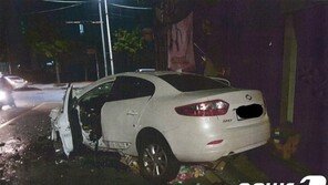 폐지 손수레 끌던 70대, 음주 40대 운전자 차에 치여 숨져