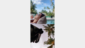 ‘이필모♥’ 서수연, 몰디브 신혼여행 중 찰칵 ‘행복’