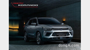 ‘뷰:티풀’ 코란도 실물 공개… 2216만~2823만원 예상