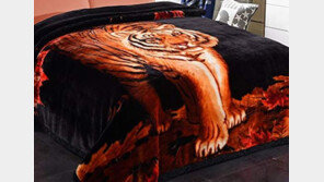  ‘호랑이 담요’ 외국 쇼핑사이트서 난리…“지금까지 이런 이불은 없었다”