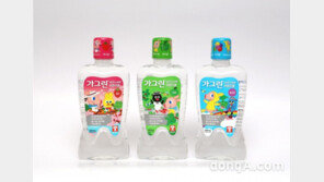동아제약, 어린이용 가그린 패키지 리뉴얼…돼지 캐릭터 적용