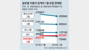 현대기아차, 유럽서 포드 제쳤다