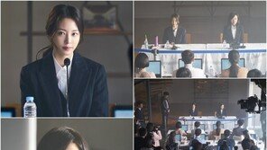 ‘빅이슈’ 한예슬·심은진, 극과 극 표정…혼비백산 기자회견 포착