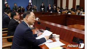 홍남기 “최저임금 개편안, 다음주 안에 발표할 것”
