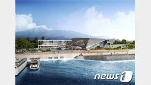 제주에 첫 국제크루즈 입항…제주해군기지 강정항 개항 후 처음