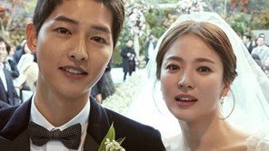 “반지 안 꼈어!” 中매체, 송혜교♥송중기 이혼설 보도에…“황당” 분노