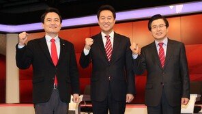 한국당 지지층 당대표 선호도 黃 61% 1위…金 17%, 吳 15%