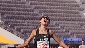 최경선, 여자 하프마라톤 ‘한국 신기록 수립’