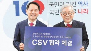 ‘3·1운동-대한민국임시정부 100주년’ 기념 CSV 활동 전개