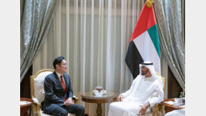 이재용 부회장·UAE 왕세제, 2주만에 재회…파운드리 협력 논의