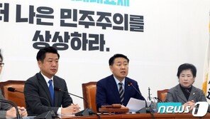 김관영 “바른미래당과 합당 거론한 황교안 사과해야”