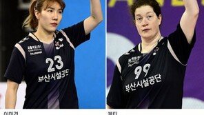 여자핸드볼은 부산시설공단이 ‘레알’ 