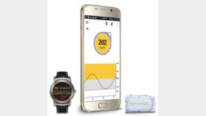 센서 하나로 7일간 혈당 측정 가능한 ‘연속당측정기’