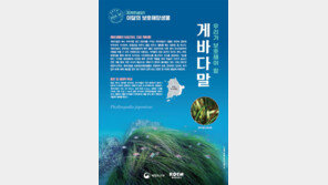 3월의 보호해양생물 ‘게바다말’…“개체수 회복해야”