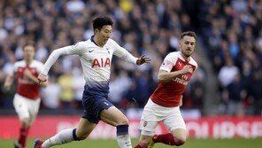 손흥민 3G 연속 침묵…토트넘, 북런던더비서 무승부