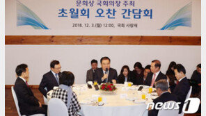 文의장·여야 대표, 4일 초월회…국회 정상화·북미회담 논의