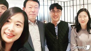 신동빈 롯데 회장, 구내 식당서 ‘셀카’…“SNS 소통”