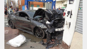 연인 2명 사상케한 머스탱 무면허 10대 구속