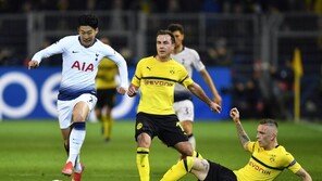 ‘케인 결승골’ 토트넘, 도르트문트 1-0 제압…손흥민 첫 챔스 8강