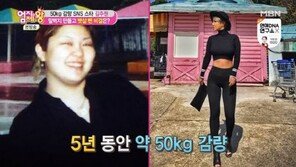 김주원 50kg감량 비결=말벅지…비포에프터 사진보니 ‘화들짝’