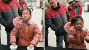 [영상]‘야바위 아닌 마술’, 7세 소녀 놀라운 손재주에 감탄이 절로