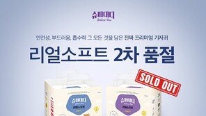 중원주식회사 육아브랜드 슈퍼대디리얼소프트 기저귀...연일 '완판행진'