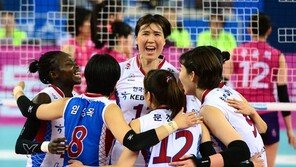 8연승 도로공사, 흥국생명의 홈구장 우승 저지