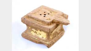 라오스 최초 ‘금동 요니’ 국내 연구진이 발굴